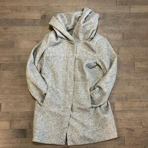 ONLY Heathered Gray Zip Up Jacket Women’s M